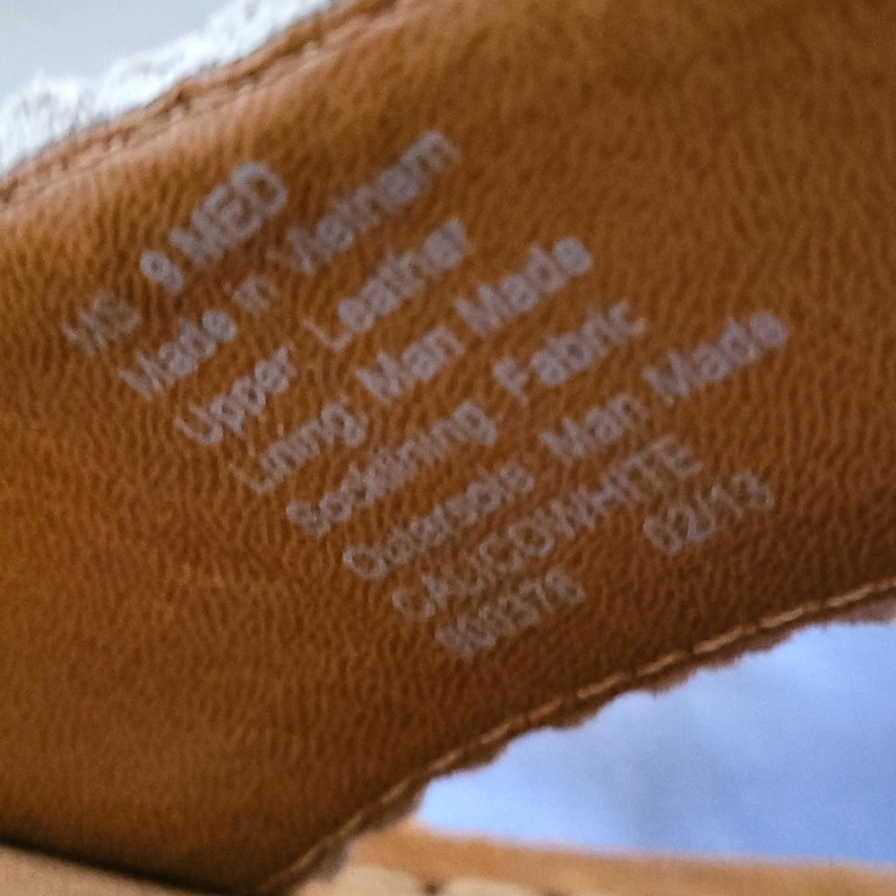 Naturalizer White Leather Used WO's 9 Med - Picture 3 of 5